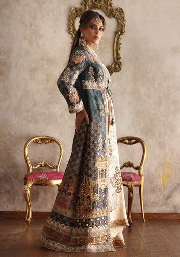 Mughal Print Full Set Outfit