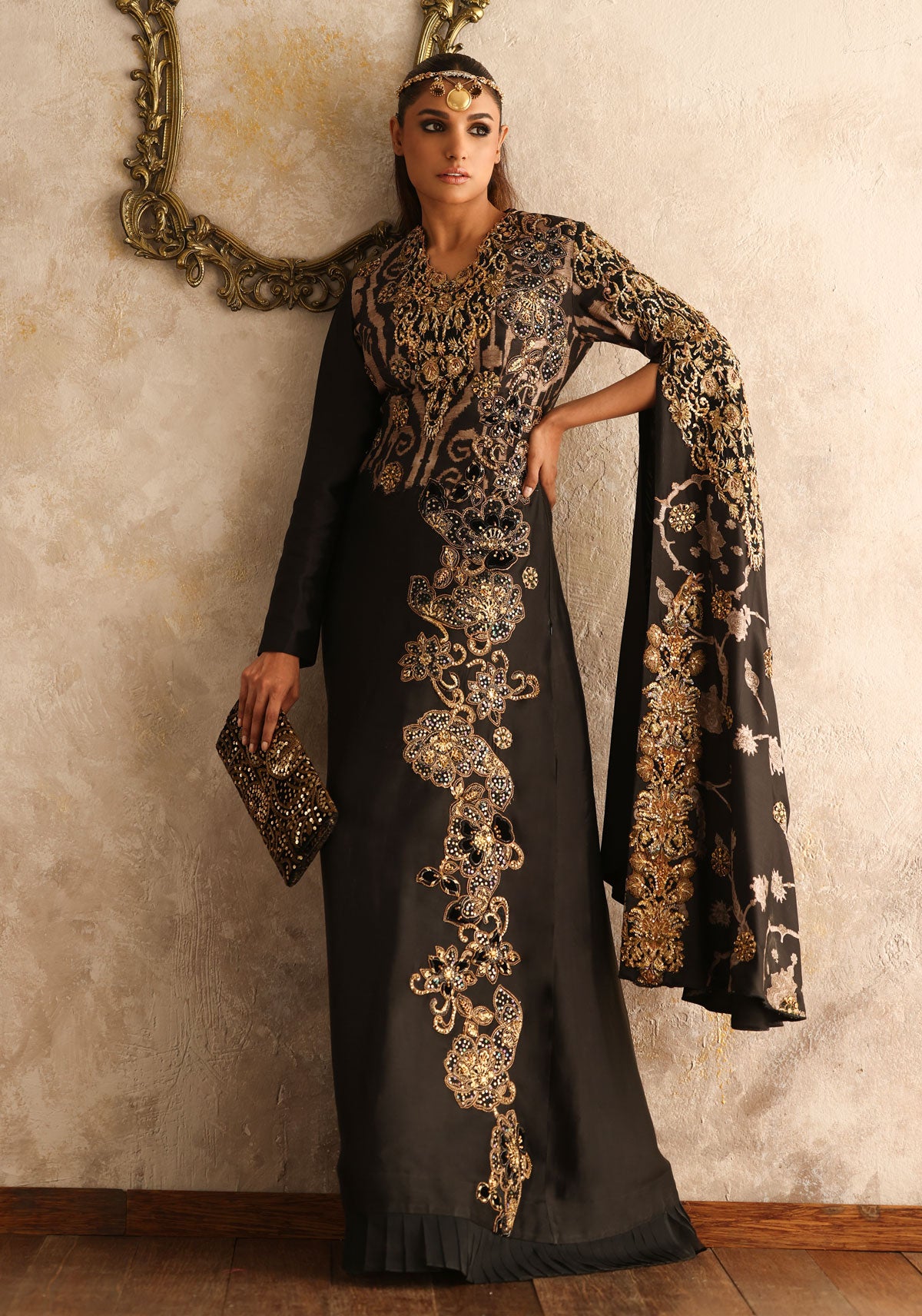 Ottoman-Inspired Printed Kaftan