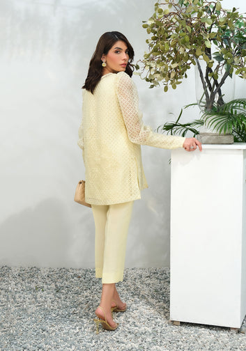 Lemon Rose Jacket with Pants