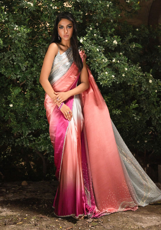 Starburst Ombre Sari