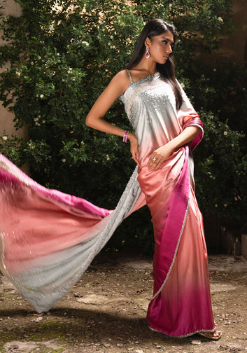 Starburst Ombre Sari