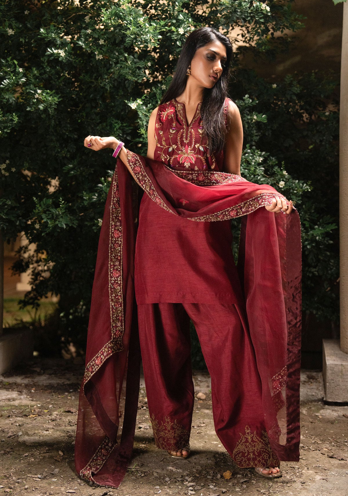 Marjaan Silk Set