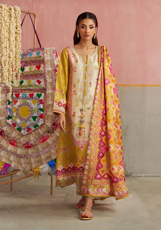 Arabella Kiwi Shirt And Dupatta
