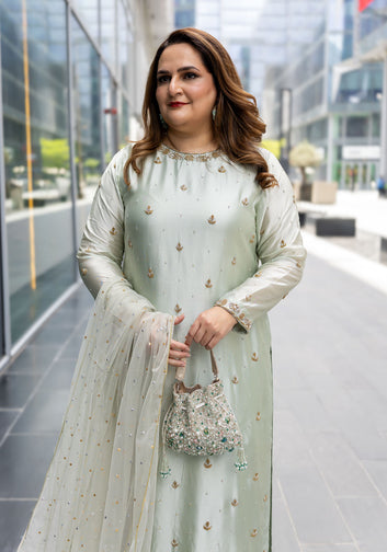 Ethereal Hand-Embellished Salwar Kameez