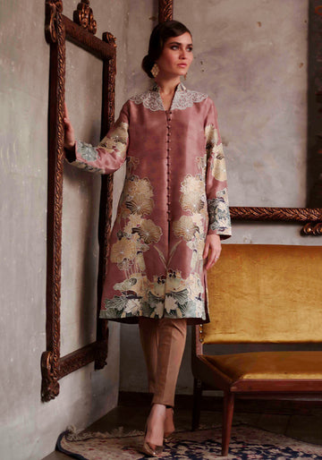 Asymmetrical Silk Printed Tunic