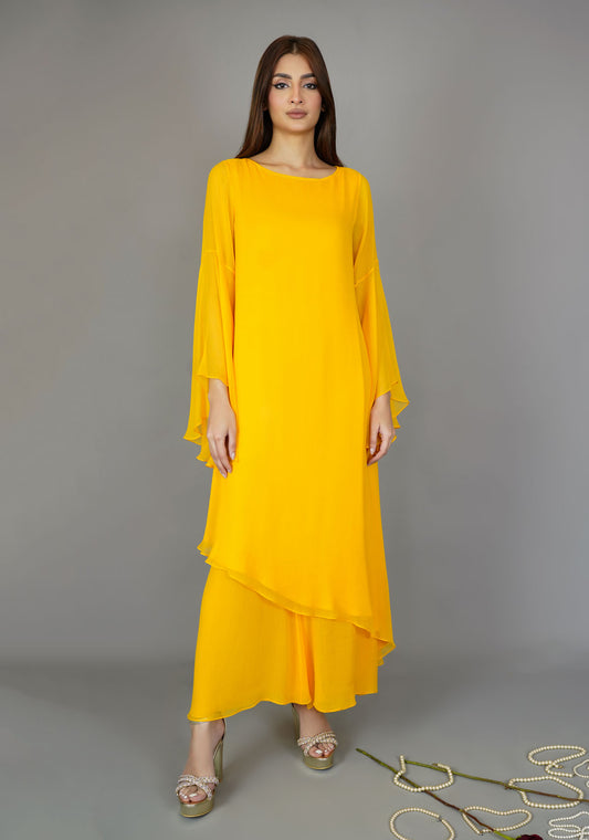 Chiffon Asymmetrical Tunic