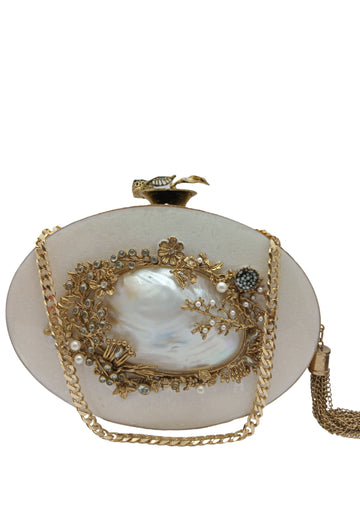 Mother of Pearl Luxury Clutch