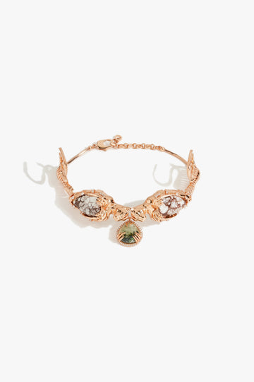 Leopard Temptress Choker in Wild-horse Jasper