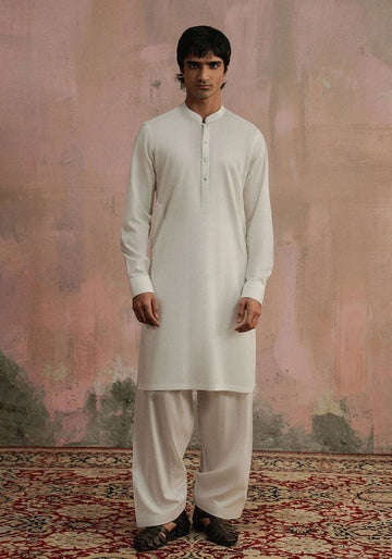 Premium Ivory Shalwar Kameez