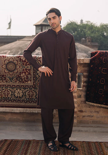 Burgundy Shalwar Kameez