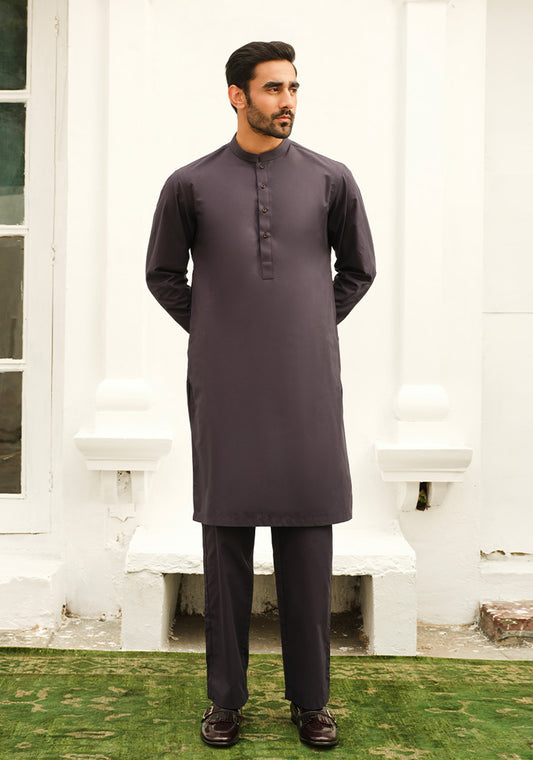 EMPIRICAL GREY KURTA PAJAMA