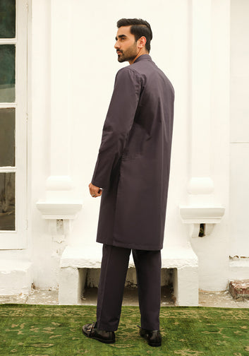 EMPIRICAL GREY KURTA PAJAMA
