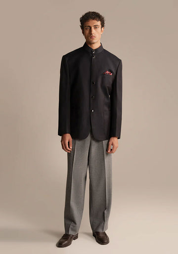 Ebony Black Prince Jacket