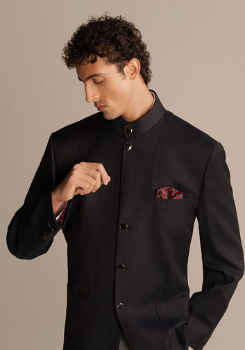 Ebony Black Prince Jacket