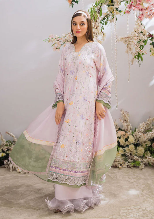 Asmira Lilac Shirt and Dupatta