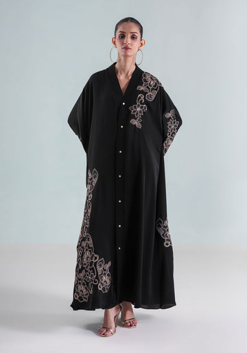 Noir Zahra Abaya