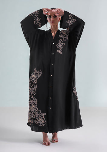 Noir Zahra Abaya
