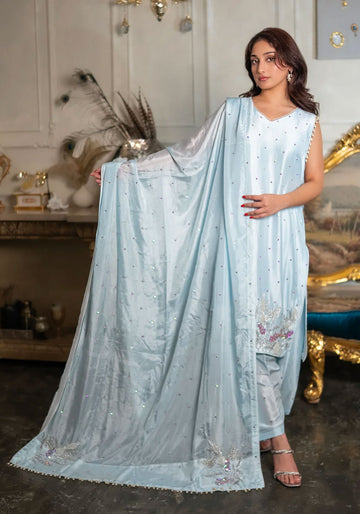 Moonlit Bloom with Sleeves