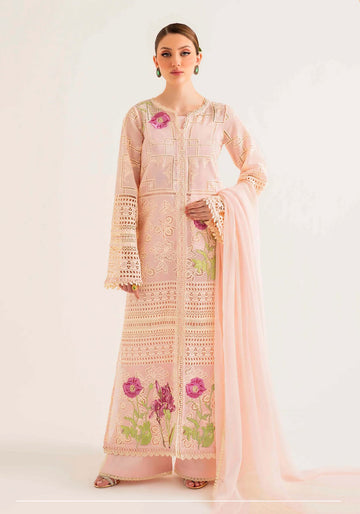 Shirt and Slip - 3D Flower Embroidery