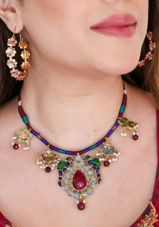 Multi-Colored Choker