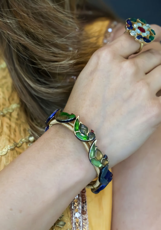 Nature Inspired Cuff Bracelet