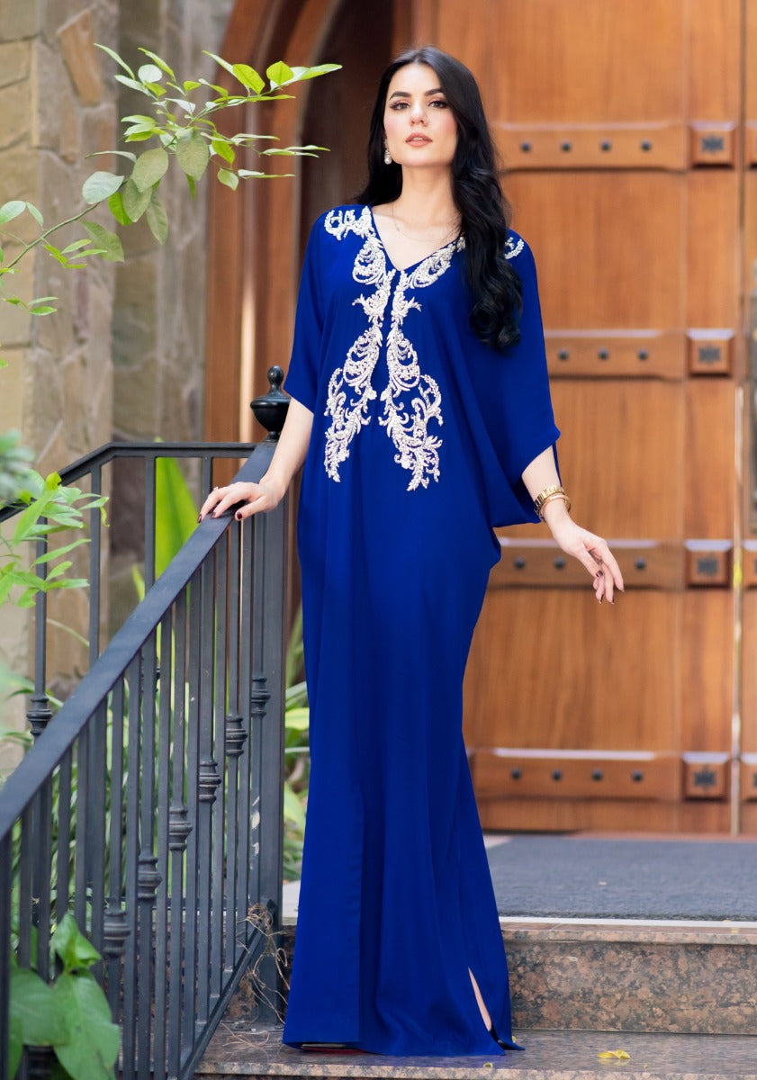 Cobalt Blue Kaftan