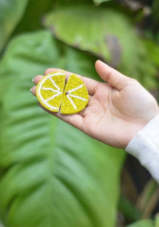 Lime Slice Earrings