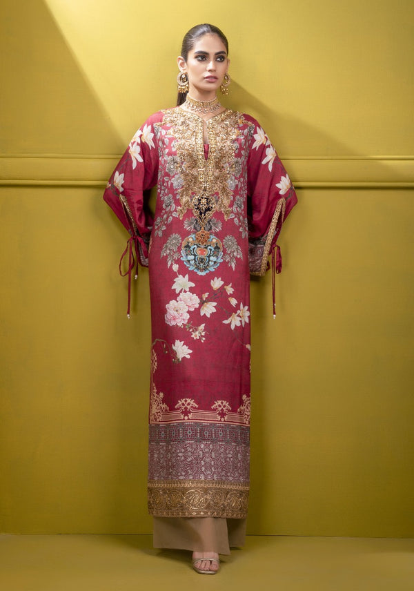 Original Shamaeel Silhouette Floral Kurta