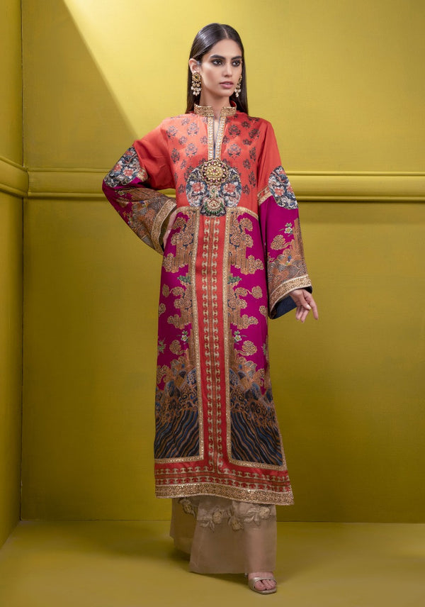 Zardozi Jeweled Kurta