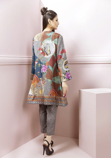 A-line embellished jacket