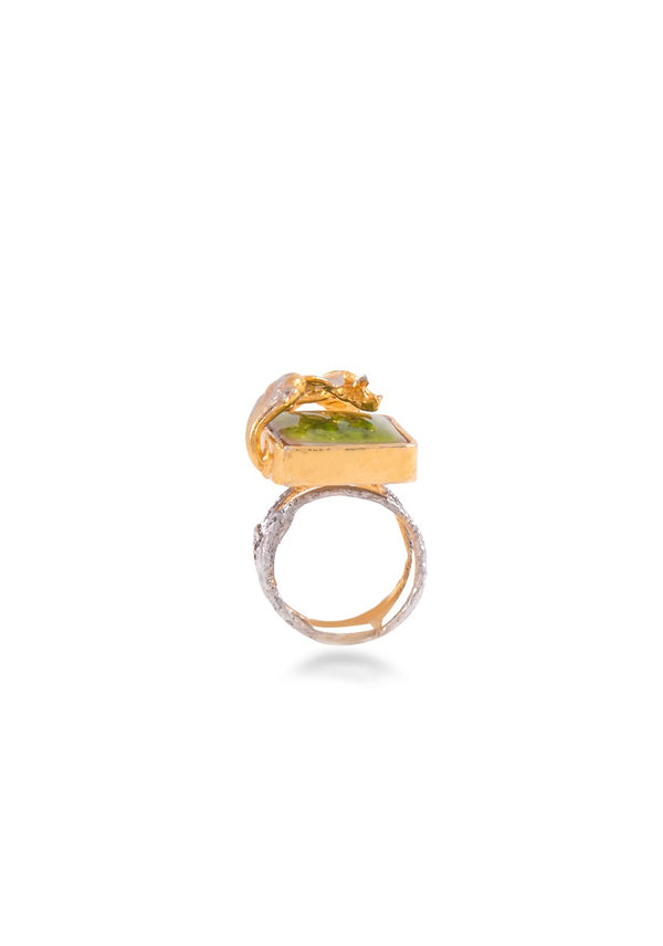 Green Cocktail Ring