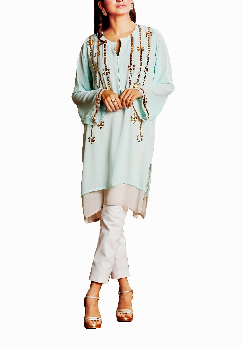 Kaya - Ice Blue Tunic