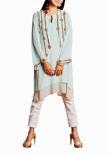 Kaya - Ice Blue Tunic