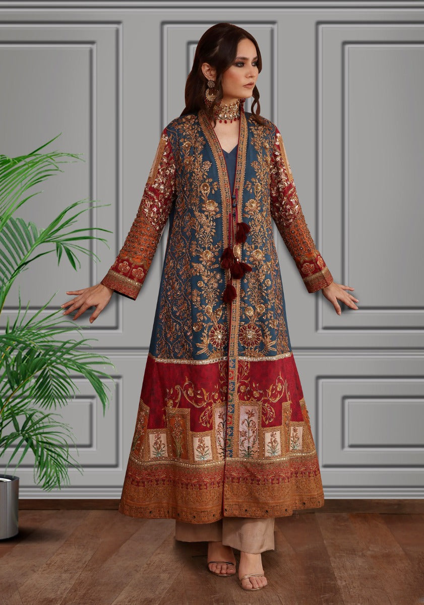 Beautiful Traditional Printed Jacket Set