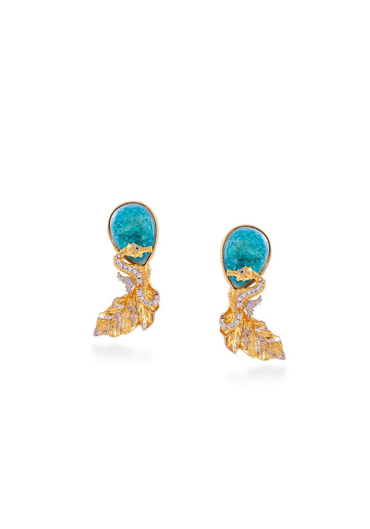 Seahorse Ear Studs