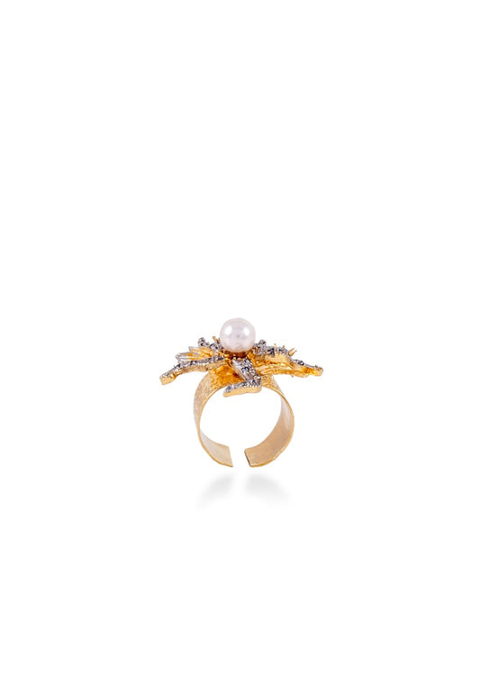 Starfish Midi Ring